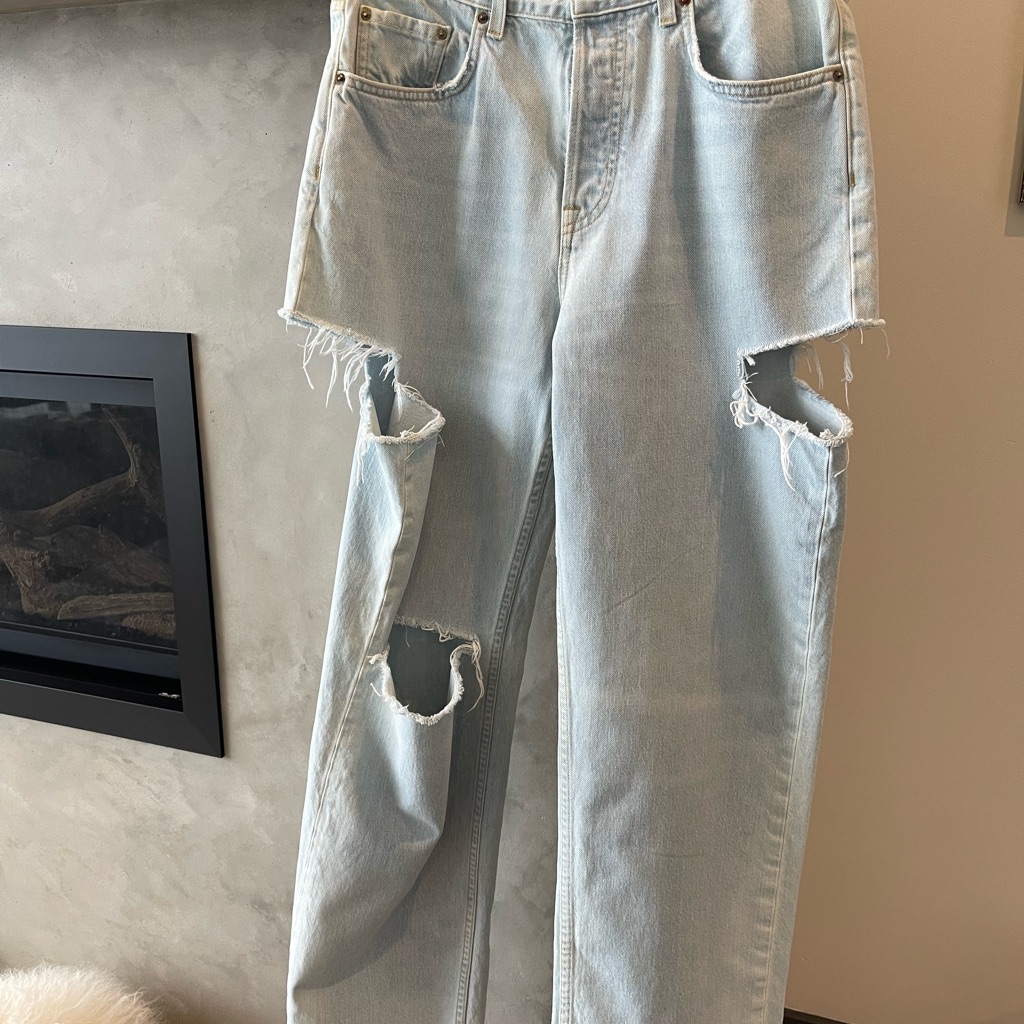 Grlfrnd Distressed Women Jeans.